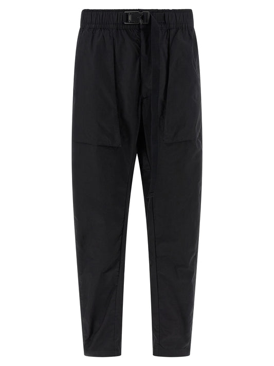 Thom Krom Black Cotton Athletic Pants for Modern Style