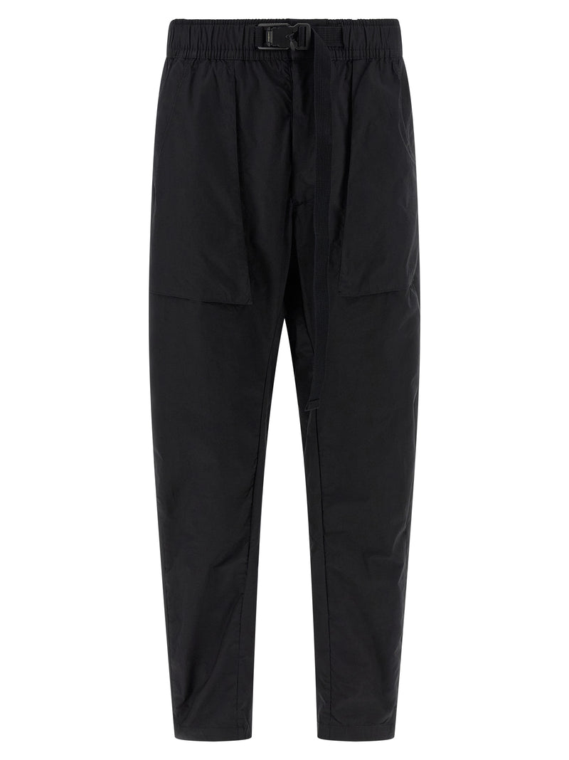 Thom Krom Black Cotton Athletic Pants for Modern Style