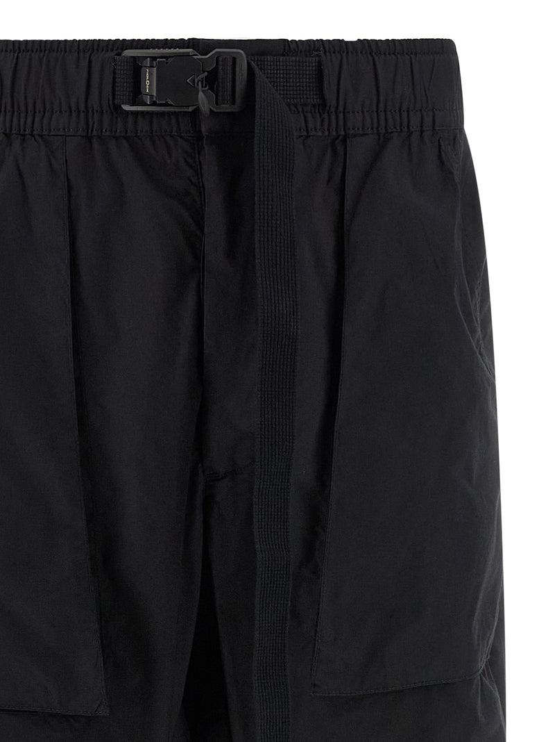 Thom Krom Black Cotton Athletic Pants for Modern Style