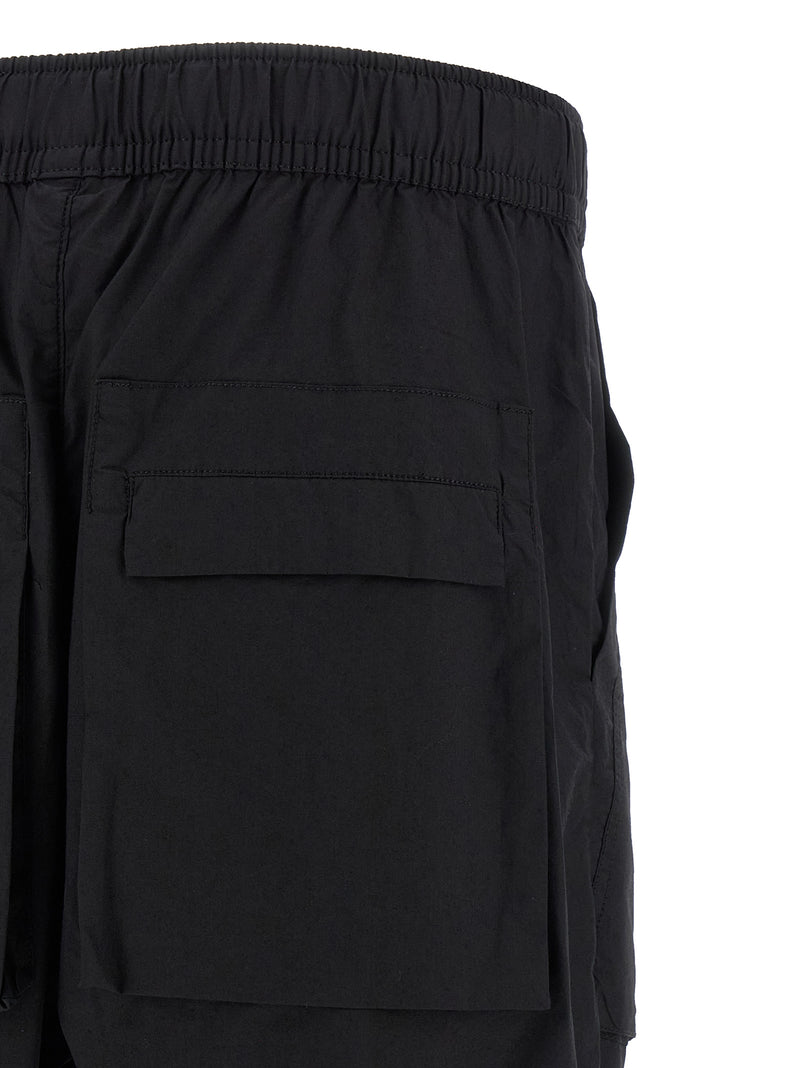 Thom Krom Black Cotton Athletic Pants for Modern Style
