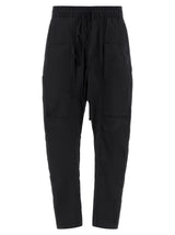 Thom Krom Black Cotton Casual Pants for Men