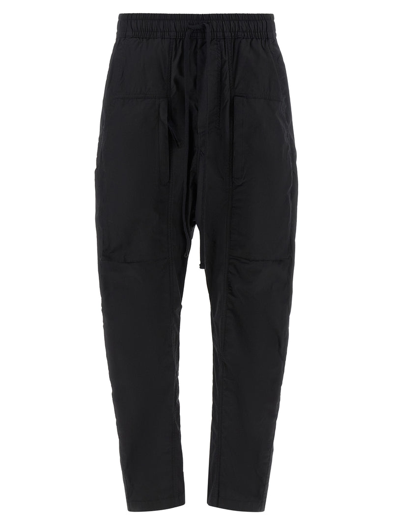 Thom Krom Black Cotton Casual Pants for Men