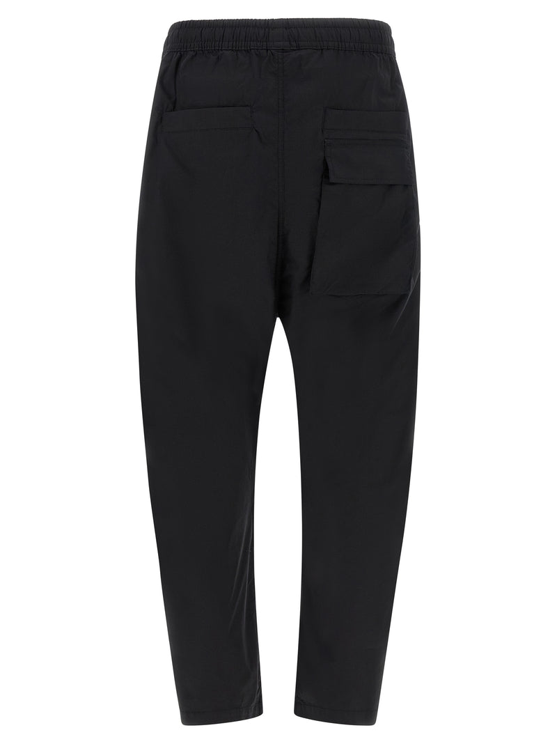 Thom Krom Black Cotton Casual Pants for Men