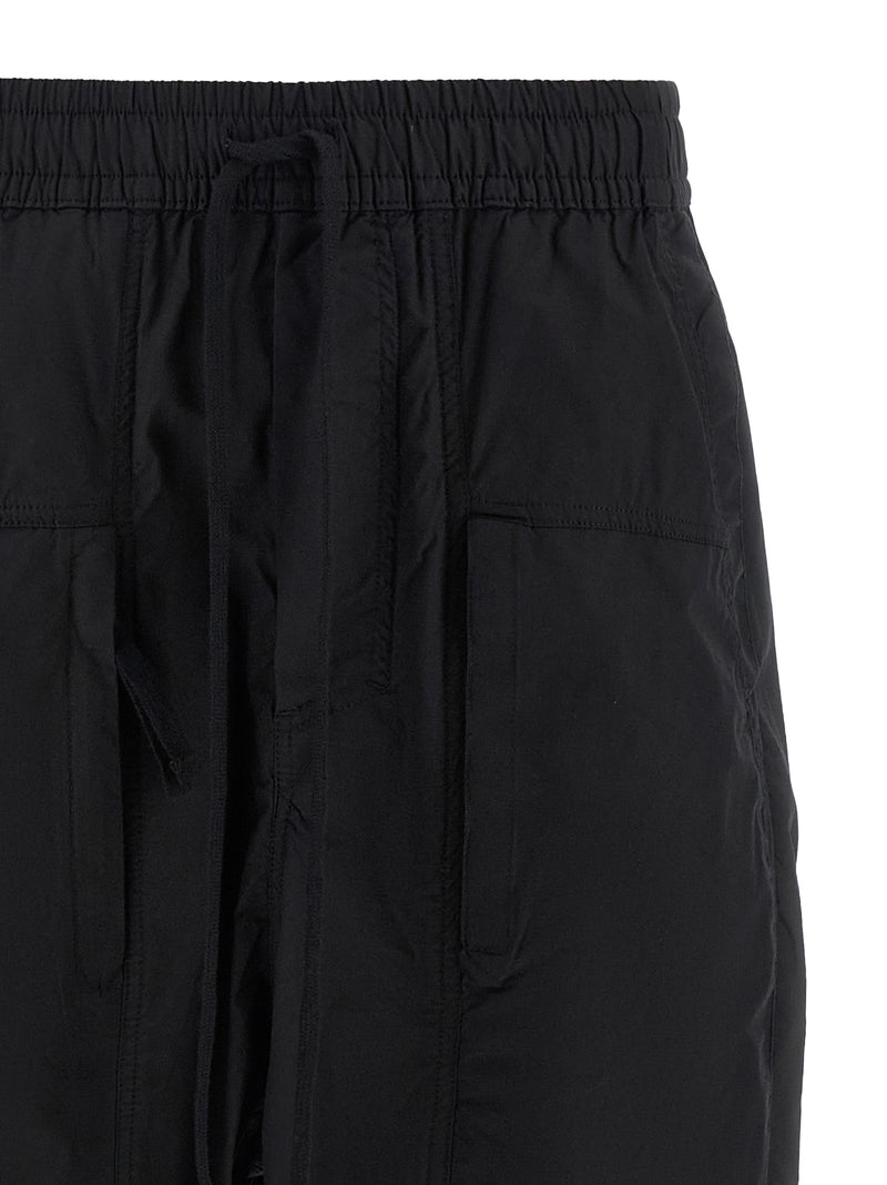 Thom Krom Black Cotton Casual Pants for Men