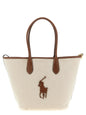 Polo Ralph Lauren Brown Cotton Tote Bag