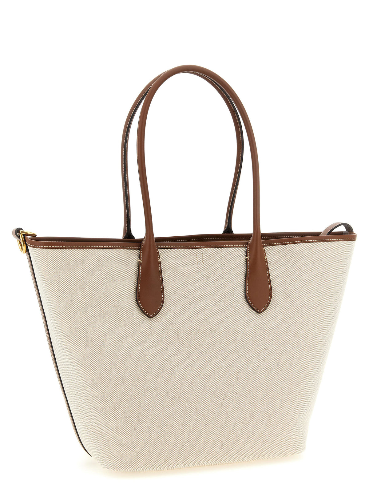 Sac cabas en coton marron Polo Ralph Lauren