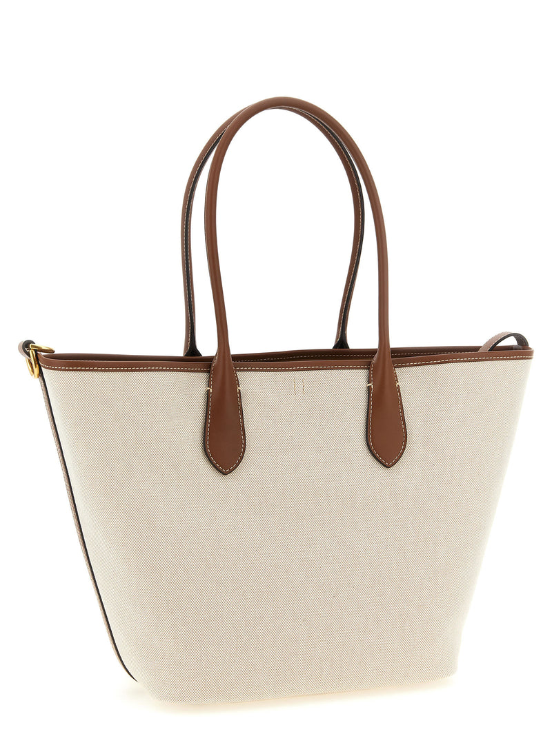 Polo Ralph Lauren Brown Cotton Tote Bag