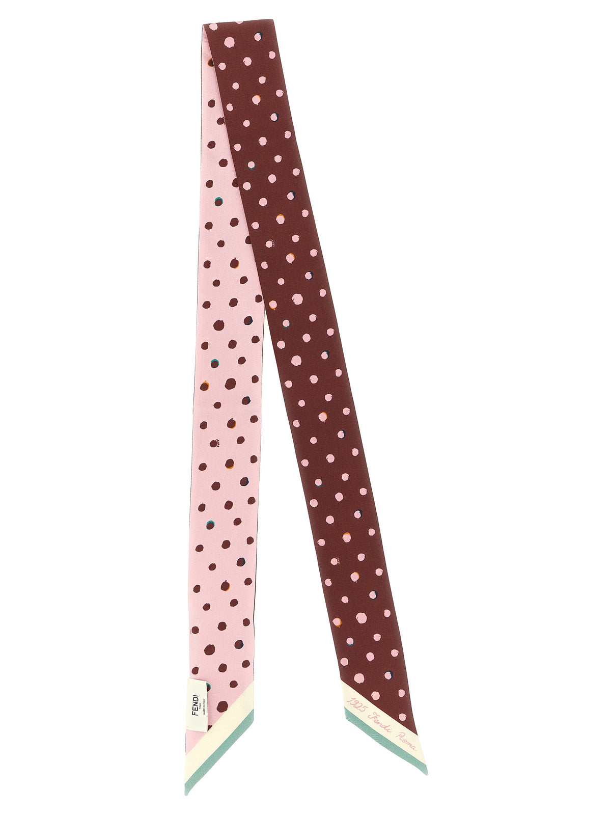 Fendi Multicolor Silk Foulard - Wrappy Bandeau