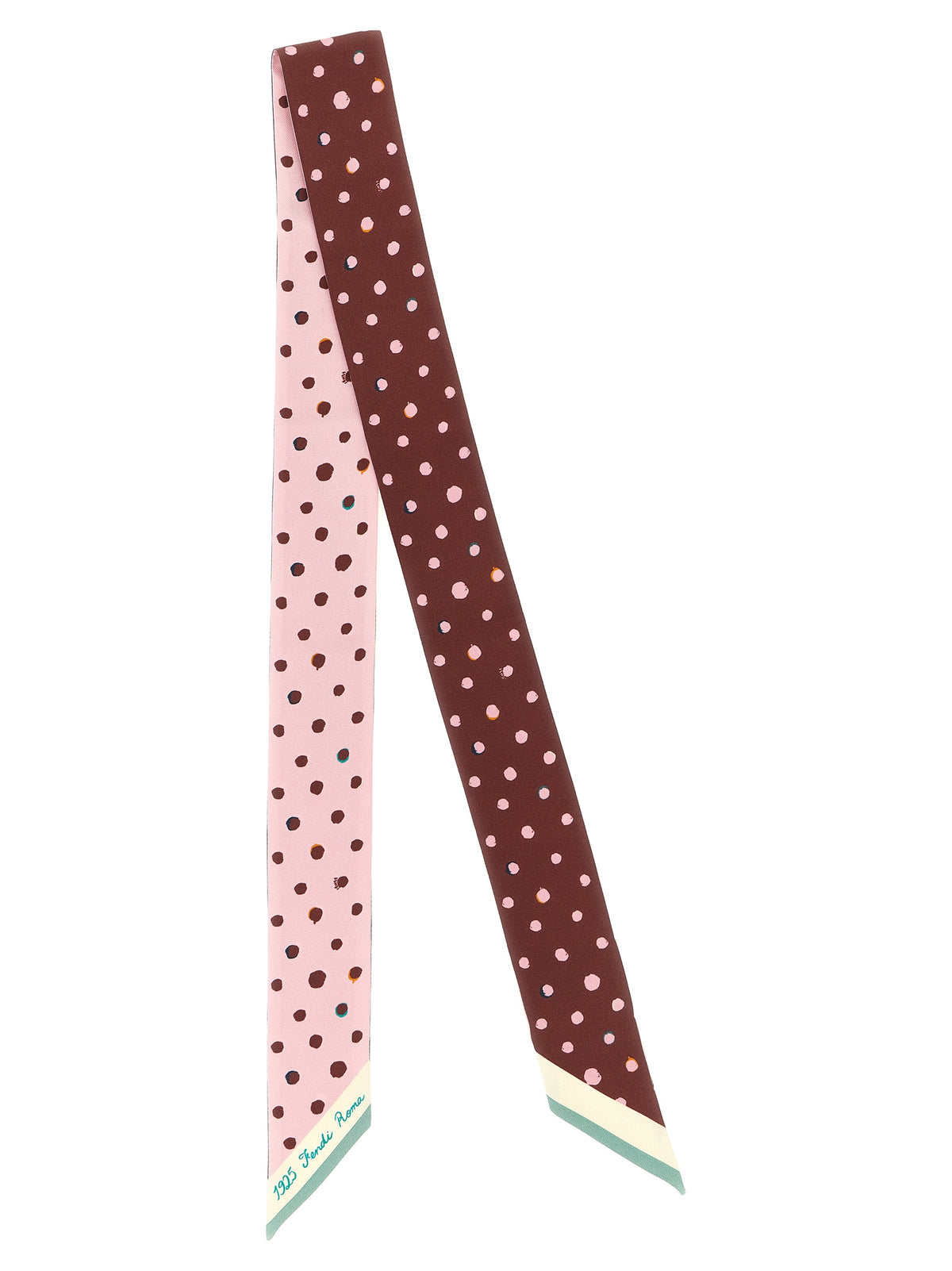 Fendi Multicolor Silk Foulard - Wrappy Bandeau