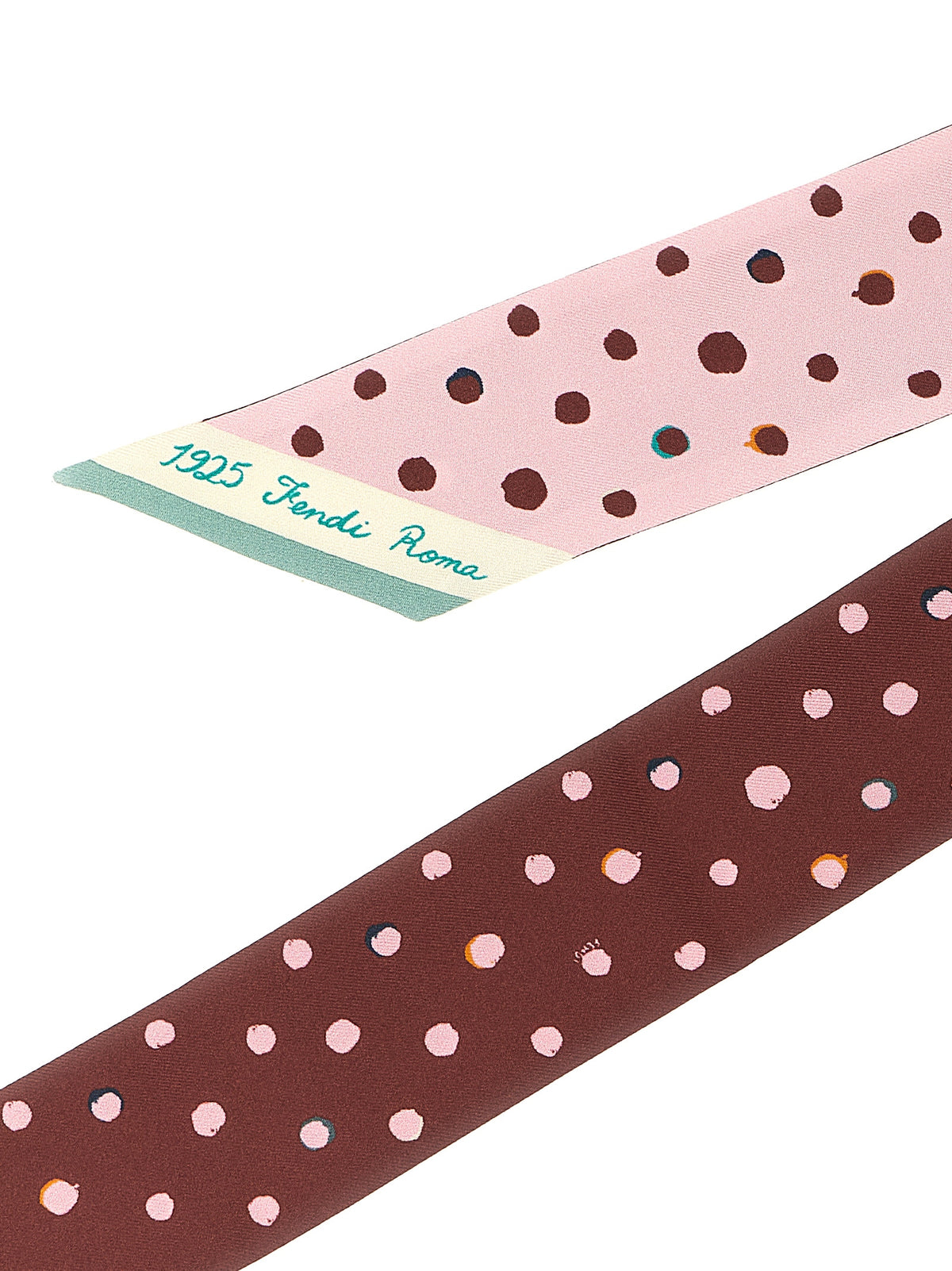Fendi Multicolor Silk Foulard - Wrappy Bandeau