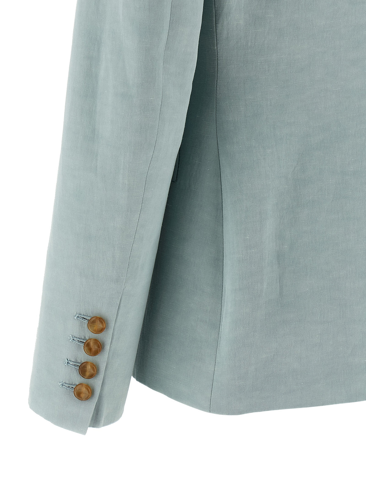 Blazé Milano Zenith Charmer Blue Silk Blazer