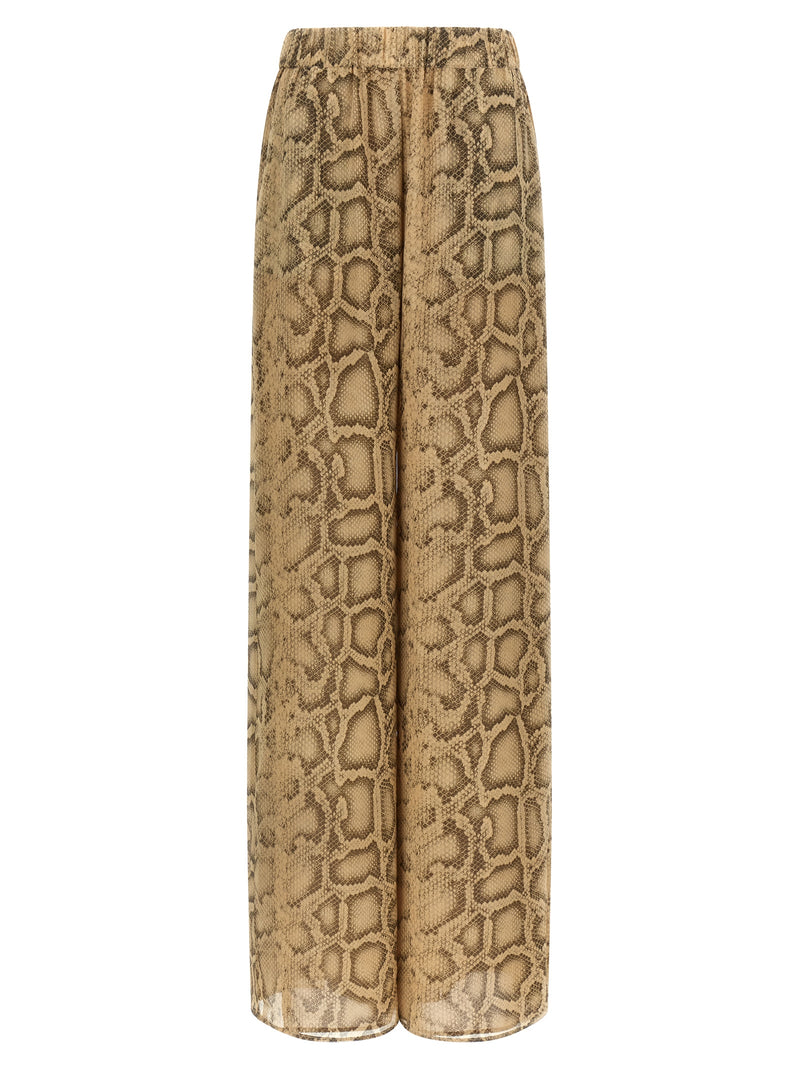 The Andamane Lena Beige Polyester Pants