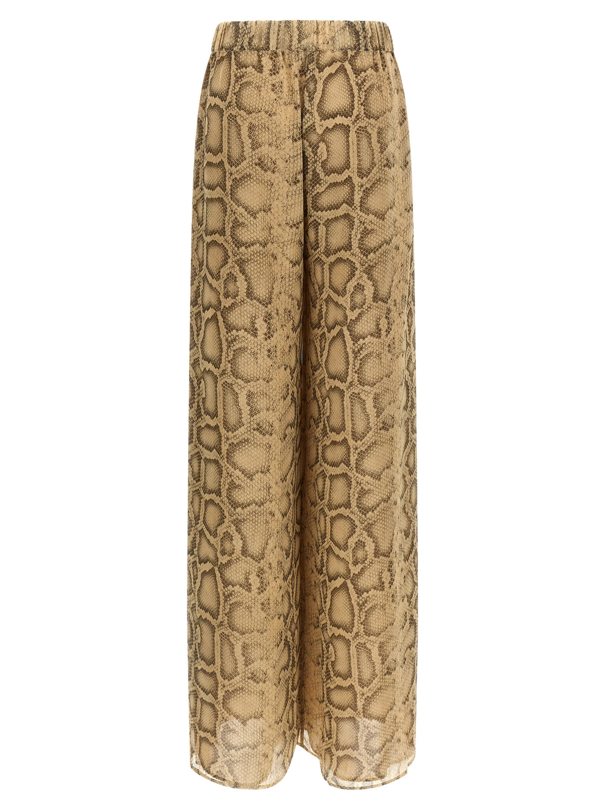 The Andamane Lena Beige Polyester Pants