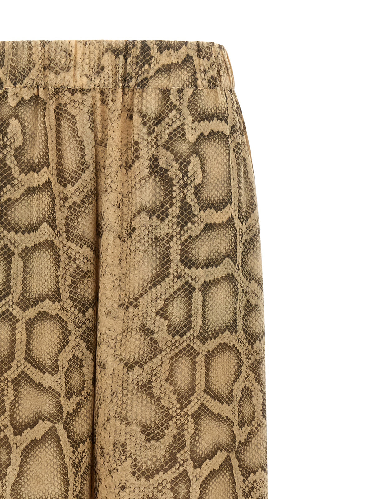The Andamane Lena Beige Polyester Pants
