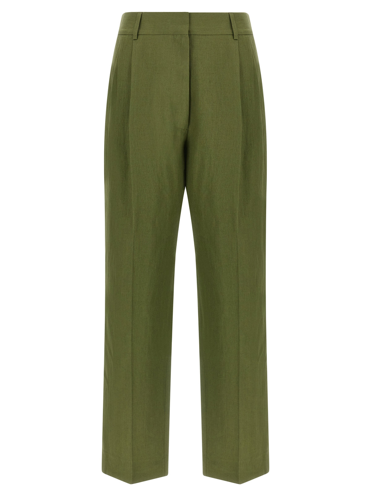 Blazé Milano Bicolor Linen Casual Pants for Women