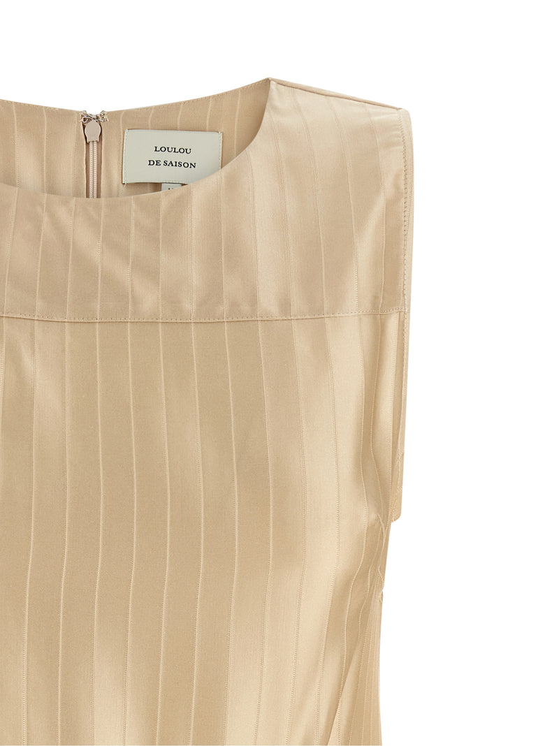 Chemise en Viscose Beige Loulou De Saison