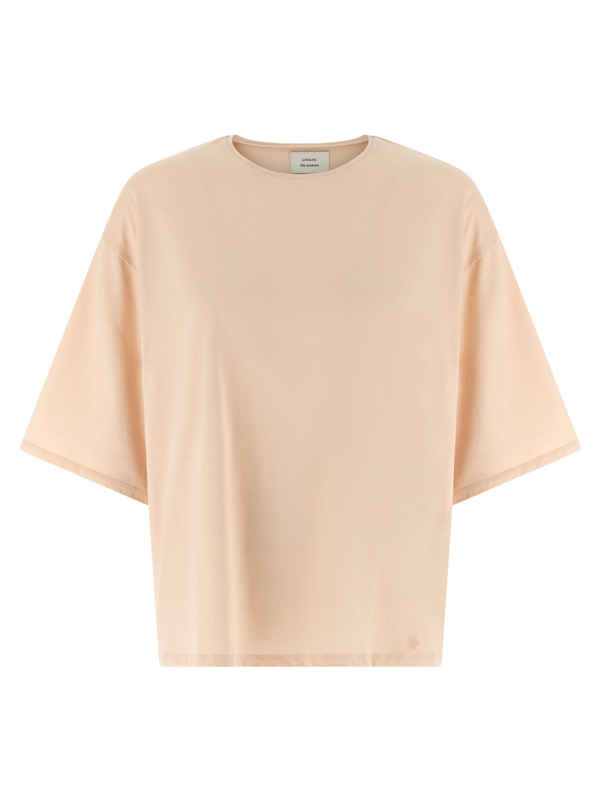 T-shirt en coton multicolore Loulou De Saison