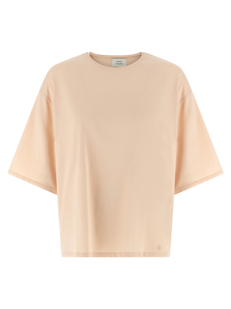 T-shirt en coton multicolore Loulou De Saison