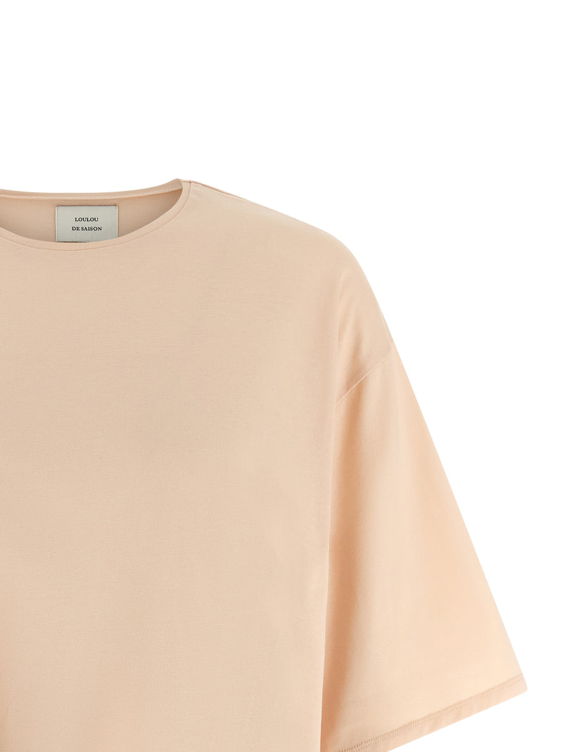T-shirt en coton multicolore Loulou De Saison