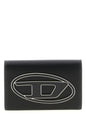 Diesel Black Leather Cardholder