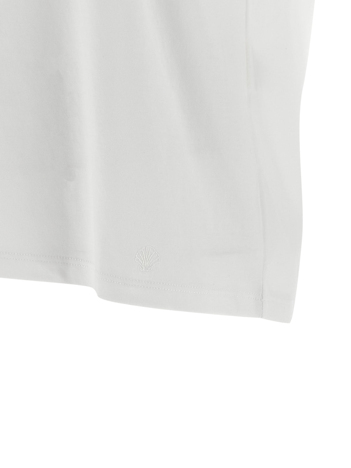Loulou De Saison Telanto Lds White Cotton T-Shirt