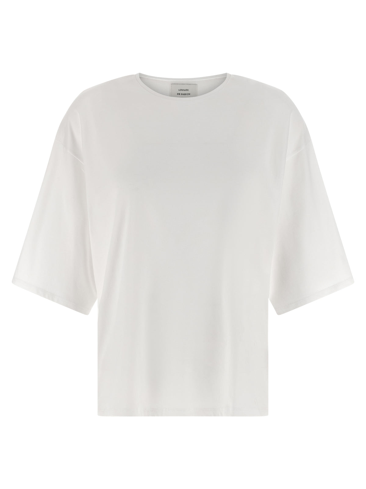 Loulou De Saison White Cotton T-Shirt