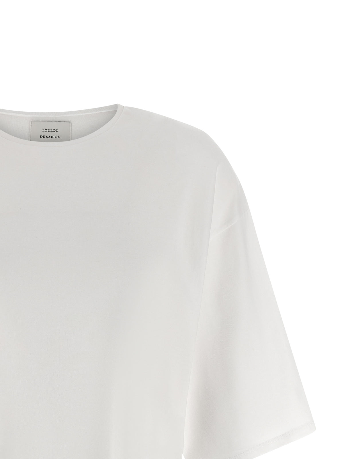 Loulou De Saison White Cotton T-Shirt