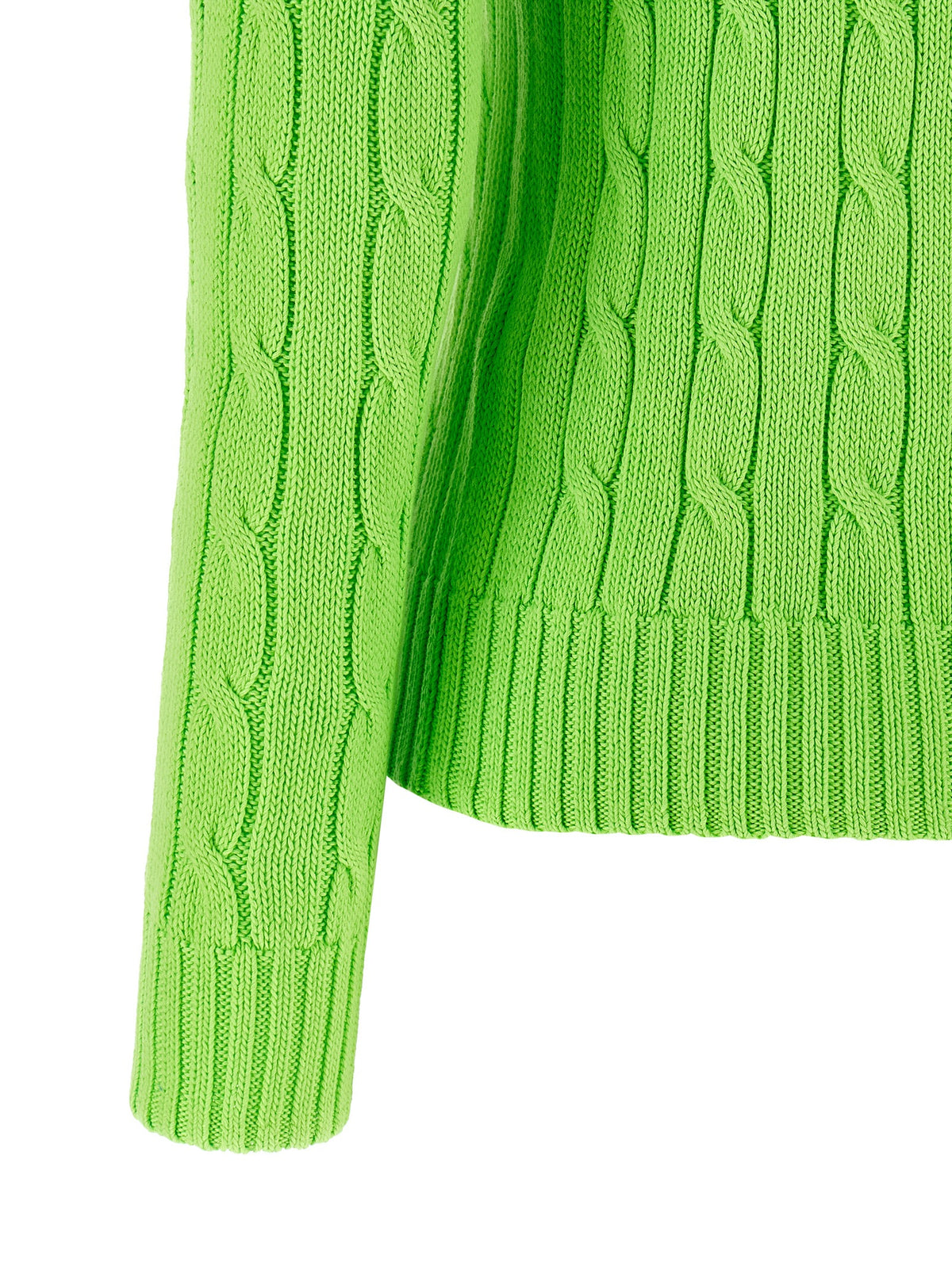 Polo Ralph Lauren Bicolor Cotton Cardigan - Chic V-Neck Sweater