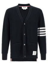 Gilet en coton bleu Thom Browne