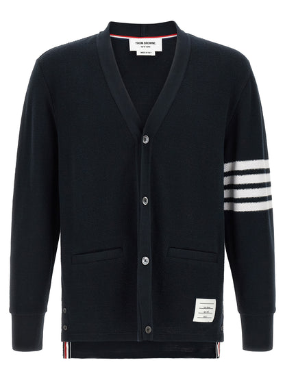 Gilet en coton bleu Thom Browne