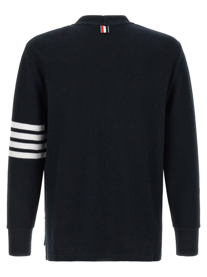 Gilet en coton bleu Thom Browne