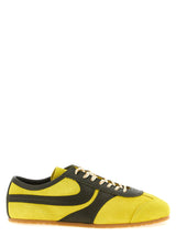 Dries Van Noten Bicolor Calfskin Sneakers pour Femme