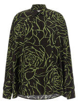 Chemisier Dries Van Noten en viscose noire