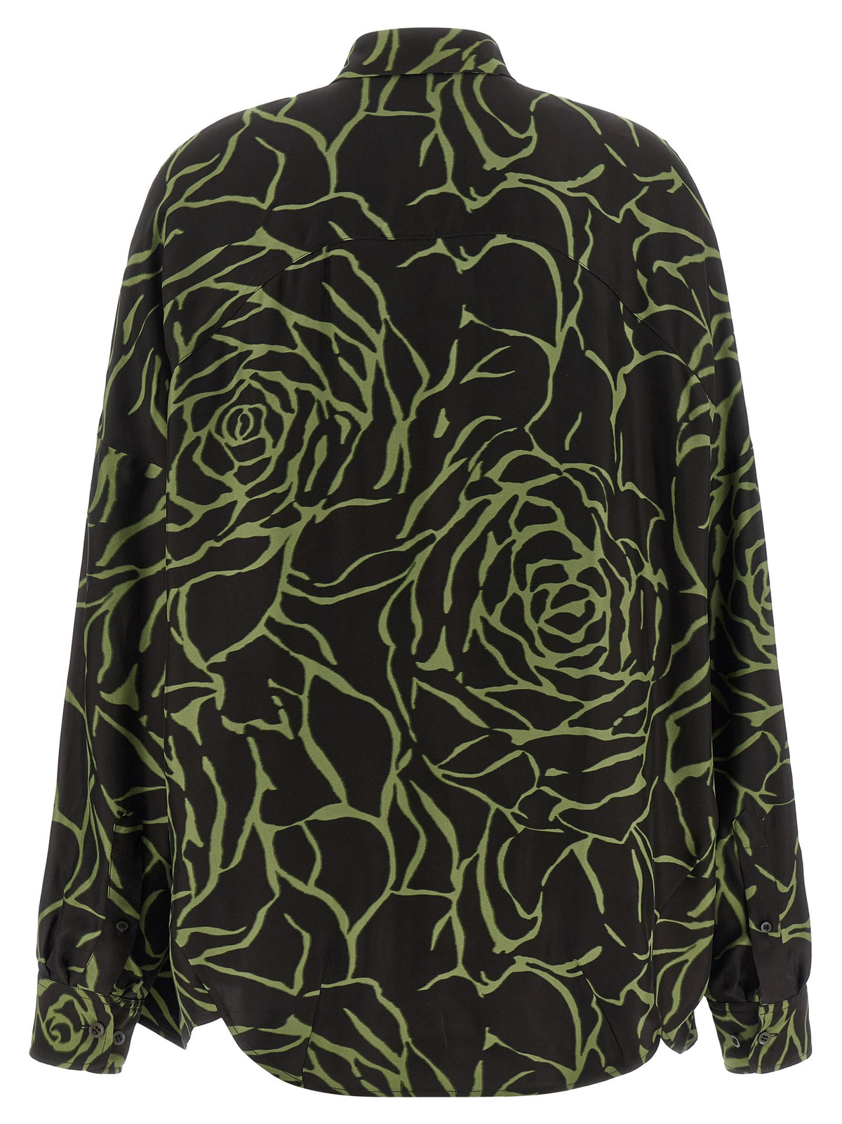 Chemisier Dries Van Noten en viscose noire
