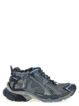 Balenciaga Gray Runner Athletic Sneakers for Men