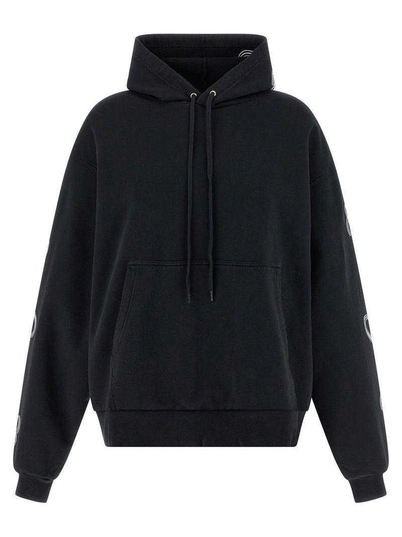 Balenciaga Black Cotton Hoodie - Chic Street Style
