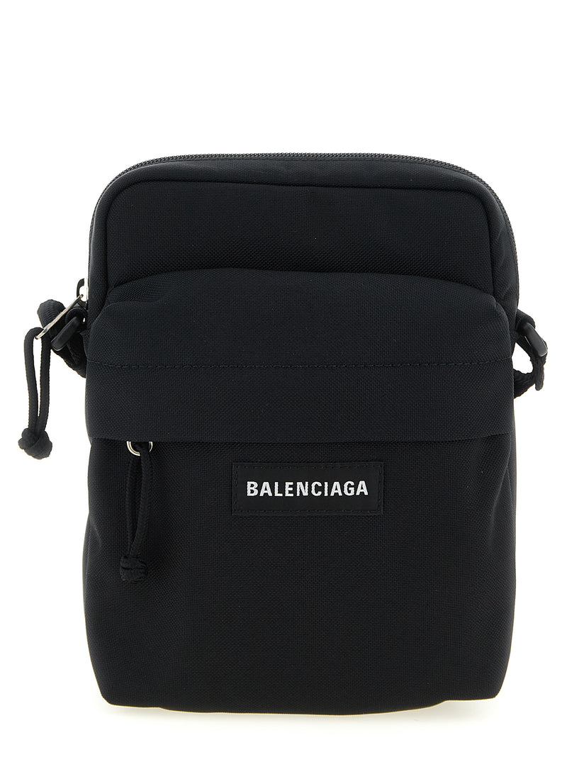 Sac bandoulière Balenciaga noir en polyamide