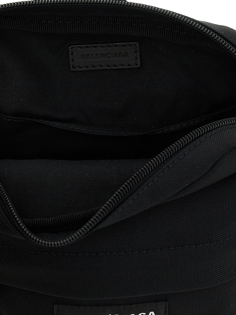 Sac bandoulière Balenciaga noir en polyamide