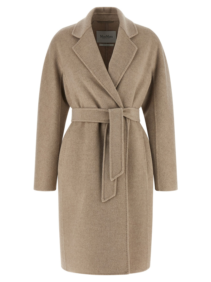 Manteau en cachemire beige Max Mara