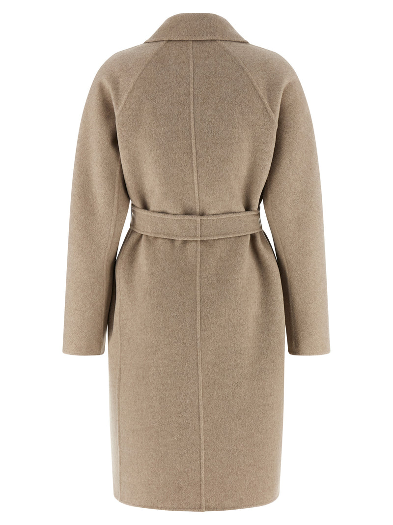 Manteau en cachemire beige Max Mara