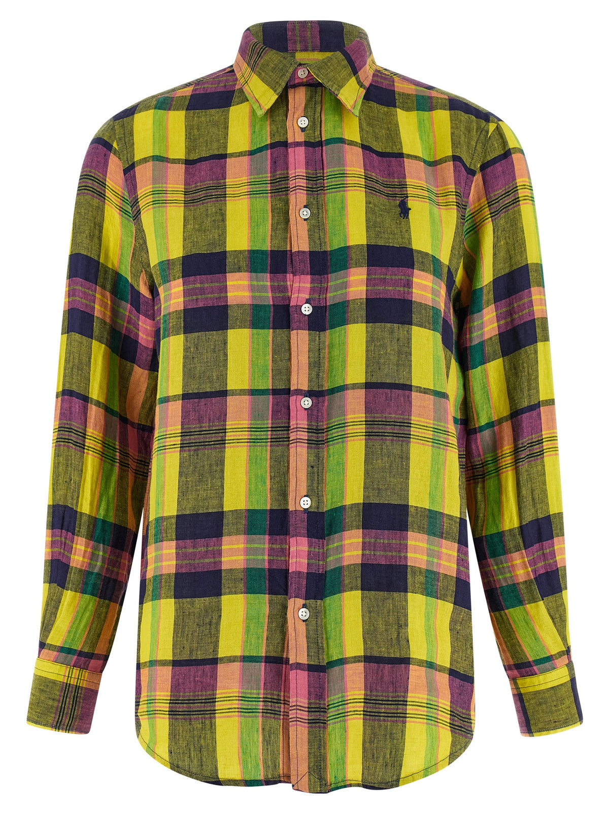 Polo Ralph Lauren Multicolor Linen Blouse - Timeless Elegance