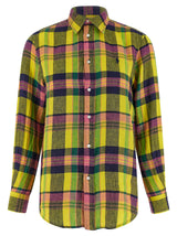 Polo Ralph Lauren Multicolor Linen Blouse - Timeless Elegance