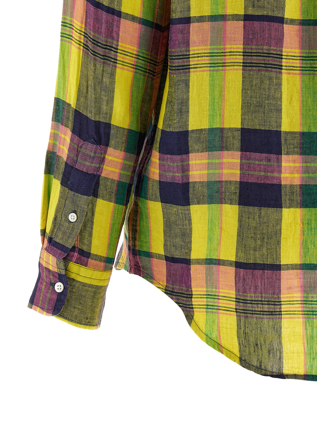 Polo Ralph Lauren Multicolor Linen Blouse - Timeless Elegance
