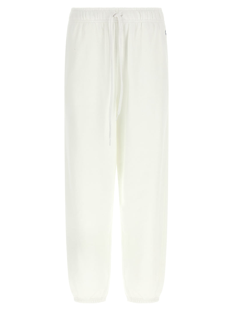 Polo Ralph Lauren White Cotton Joggers (Workout Pants)