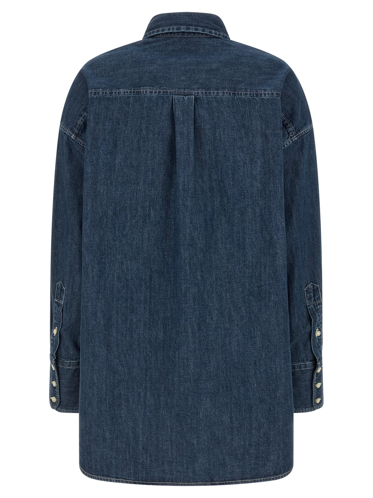 Polo Ralph Lauren Blue Cotton Blouse for Women