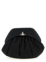 Pochette Vivienne Westwood noire en viscose