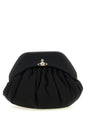 Vivienne Westwood Black Viscose Clutch Bag