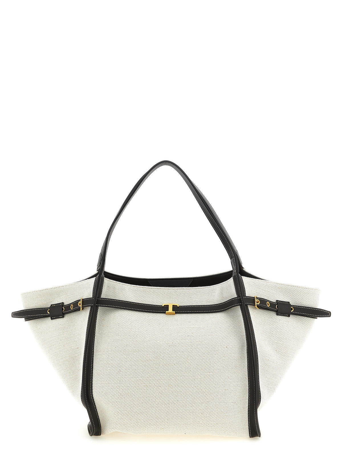 Tod's Multicolor Linen Tote Bag