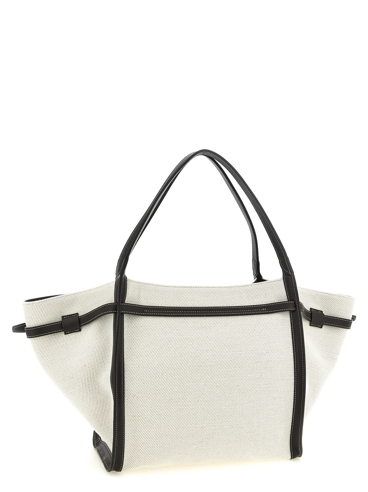 Tod's Multicolor Linen Tote Bag