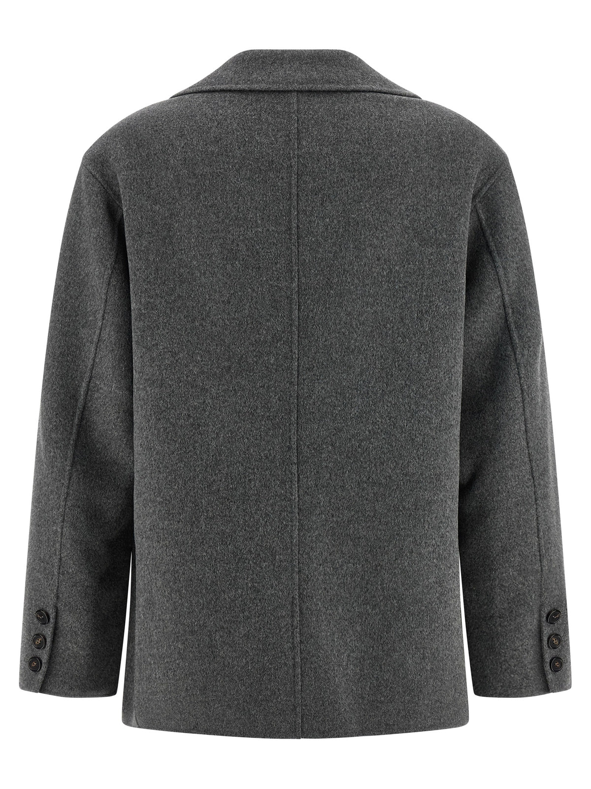 Blazer gris en laine vierge 'S Max Mara